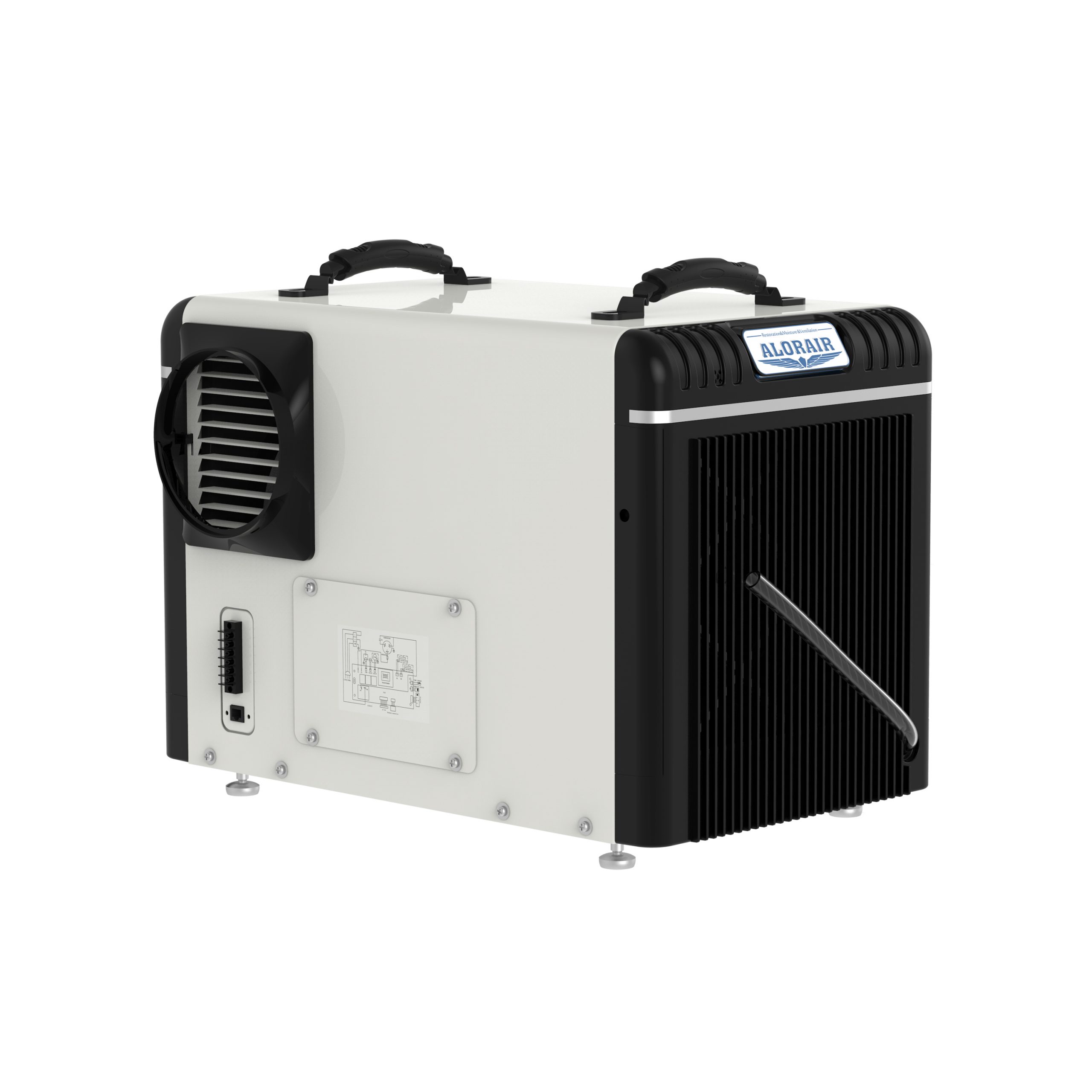 Sentinel HD90 showing drain pipe